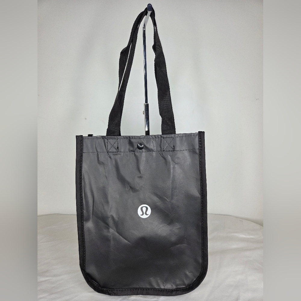 Lululemon Black Reusable Shopping Bag
